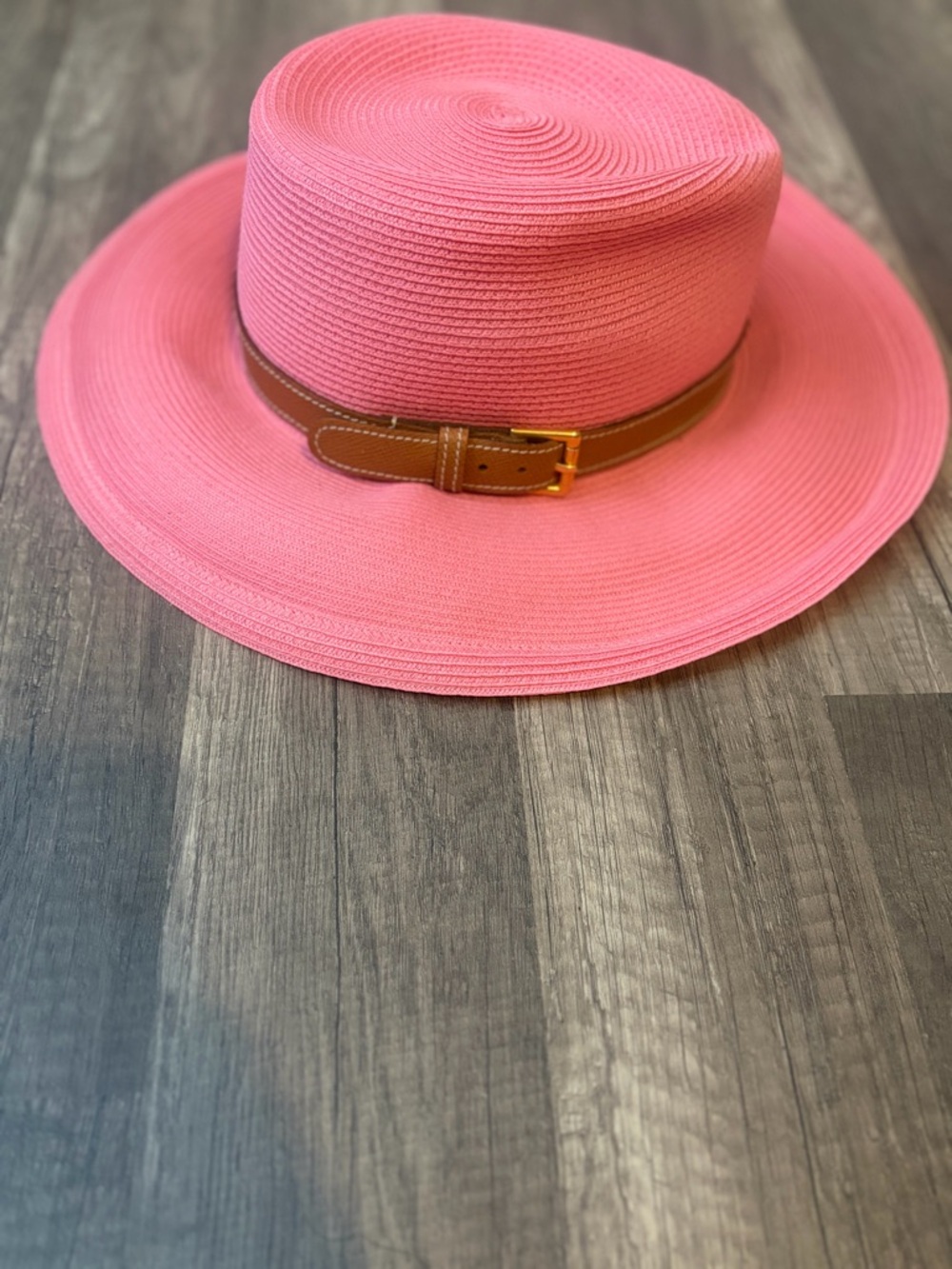 Eric Javits pink coral hat RARE